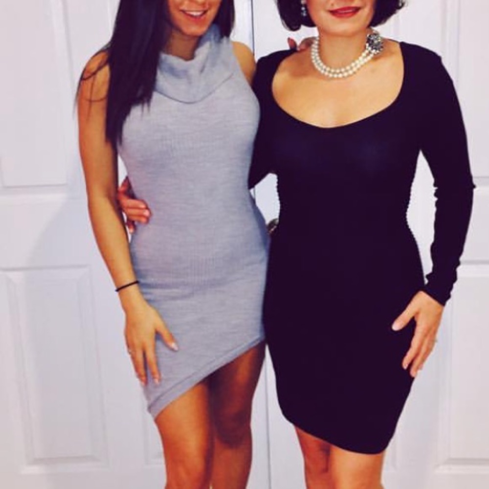 Gray Dress